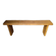 Solid wood bench patinated 140cm