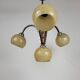 Chandelier suspension does marble glass 50s