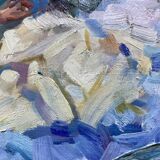 Oil painting on canvas, dimensions: height - 69 cm - width - 82 cm