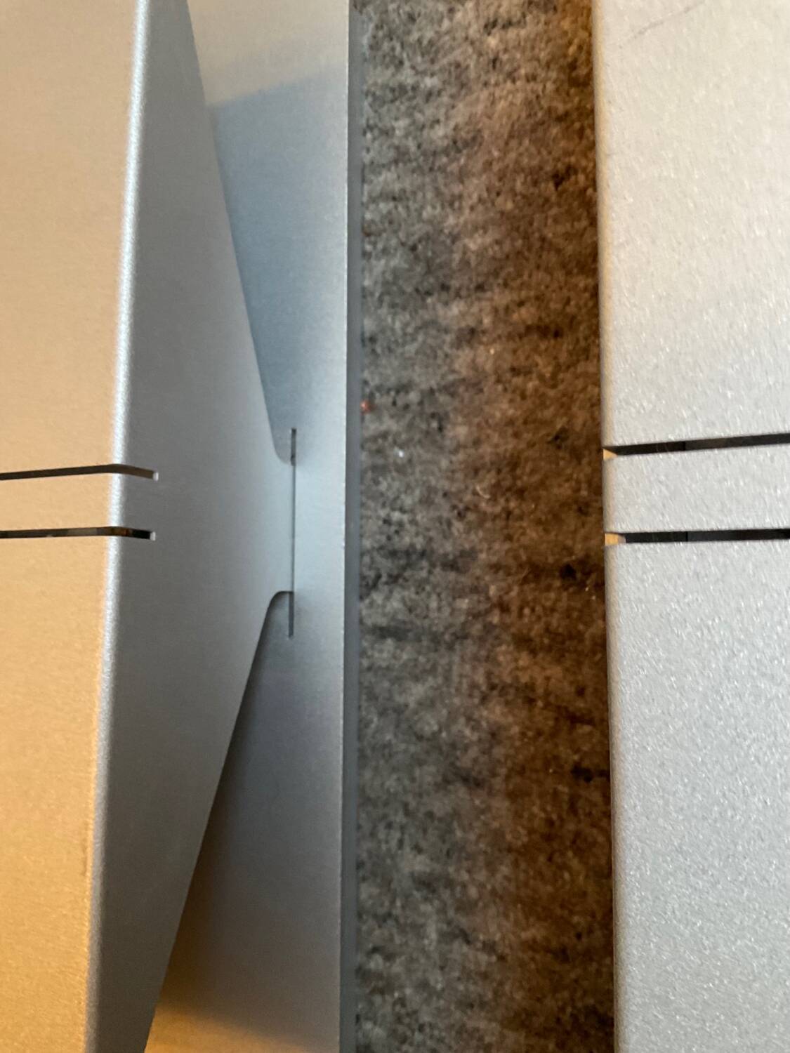 Pair of designer wall lights from the 80s-90s