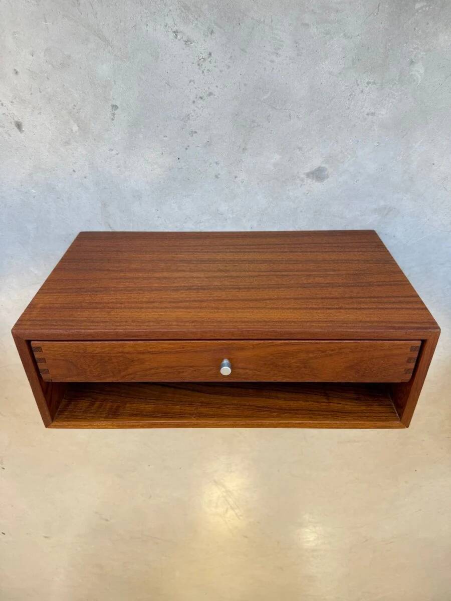Vintage nightstand Kai Kristiansen teak