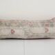 Vintage muted copper turkish oushak rug pillow cove