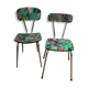 Lot chaises formica rénovée