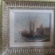 Tableau marine vers 1940 par Claude Marcy