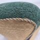 1960s, Danish armchair, green and beige furniture wool.