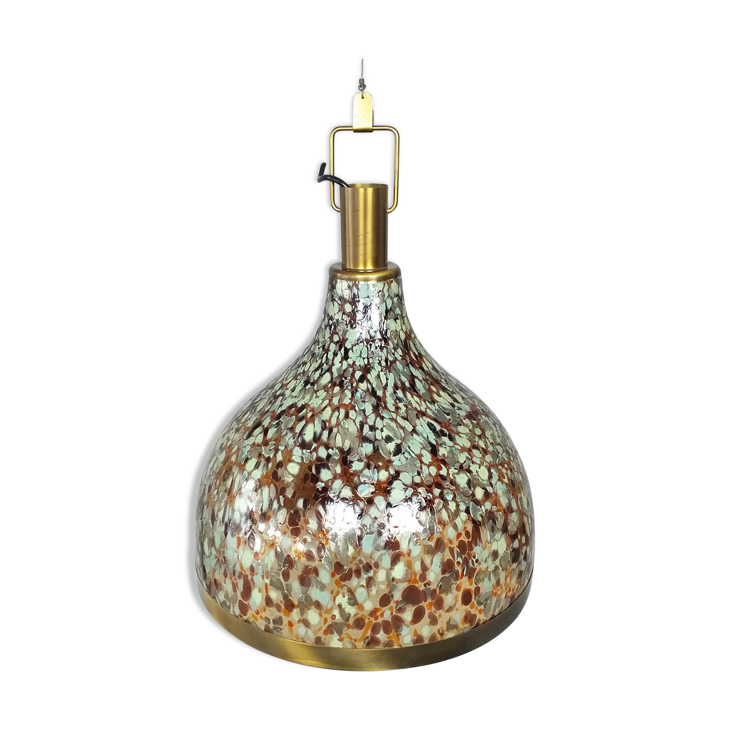 Murano bell pendant light