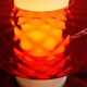 Czechoslovak Colored Glass Table Lamp by OPP Jihlava, 1970s