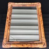 Tiger bamboo mirror 28x34cm