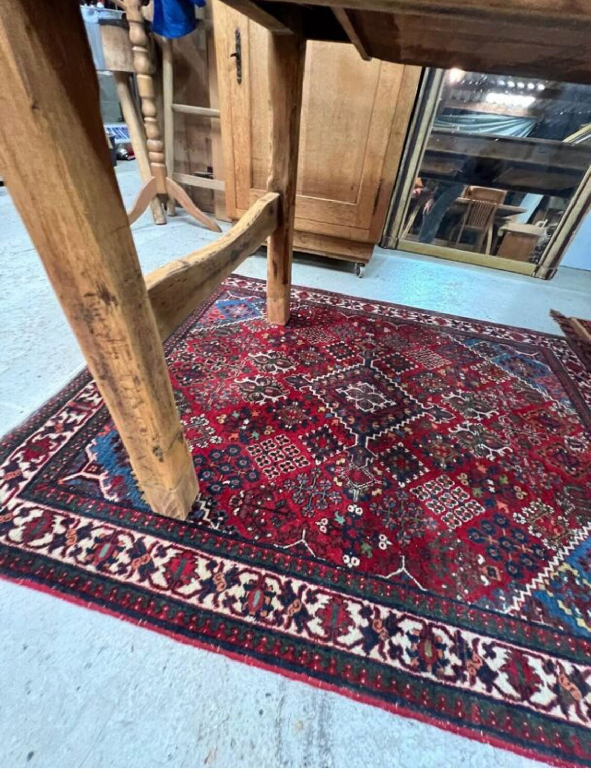 Old large farmhouse table