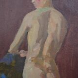 Double-sided female nude painting N°2