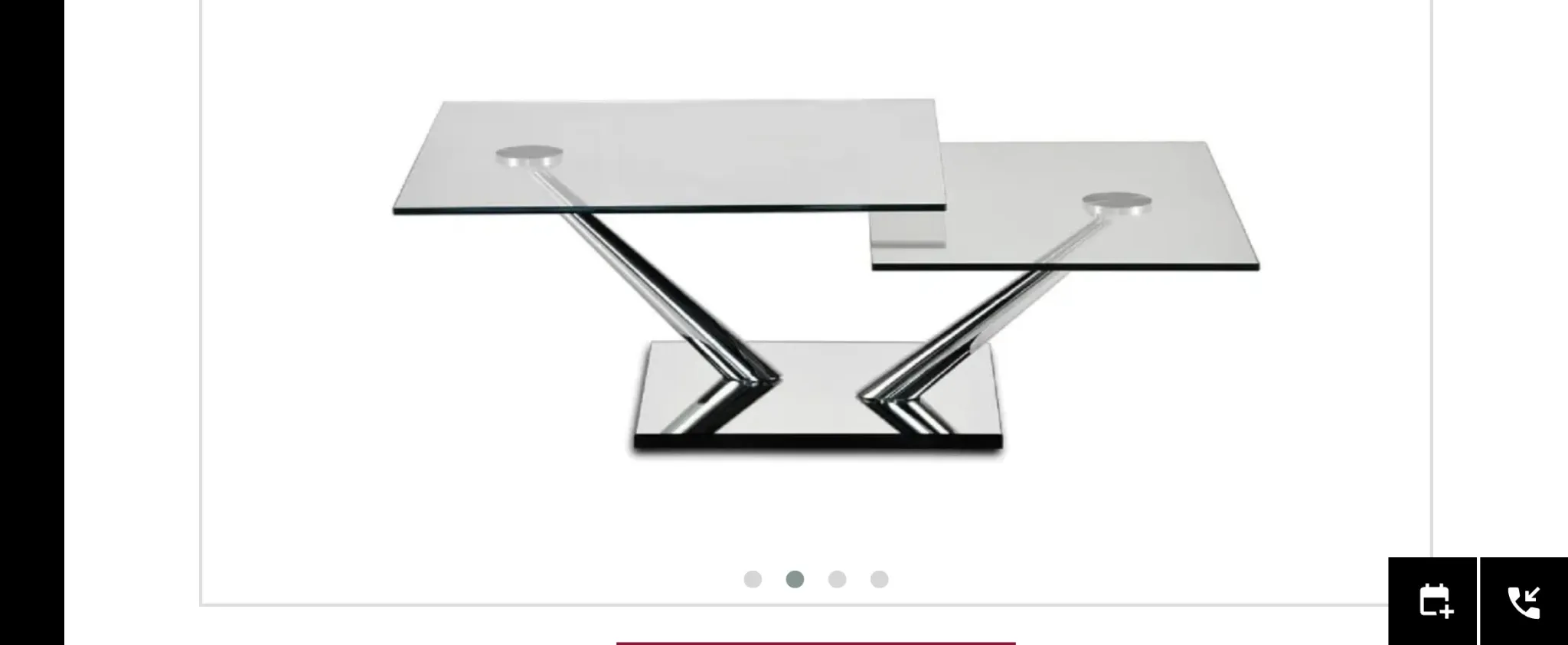 Designer coffee table