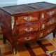 Commode  en marqueterie bois époque Louis XV estampillée Léonard Boudin