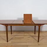 Table à manger extensible en teck du milieu du siècle de McIntosh, années 1960