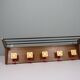 Vintage wall coat rack, 5 hooks, 1960-1970 Belgium