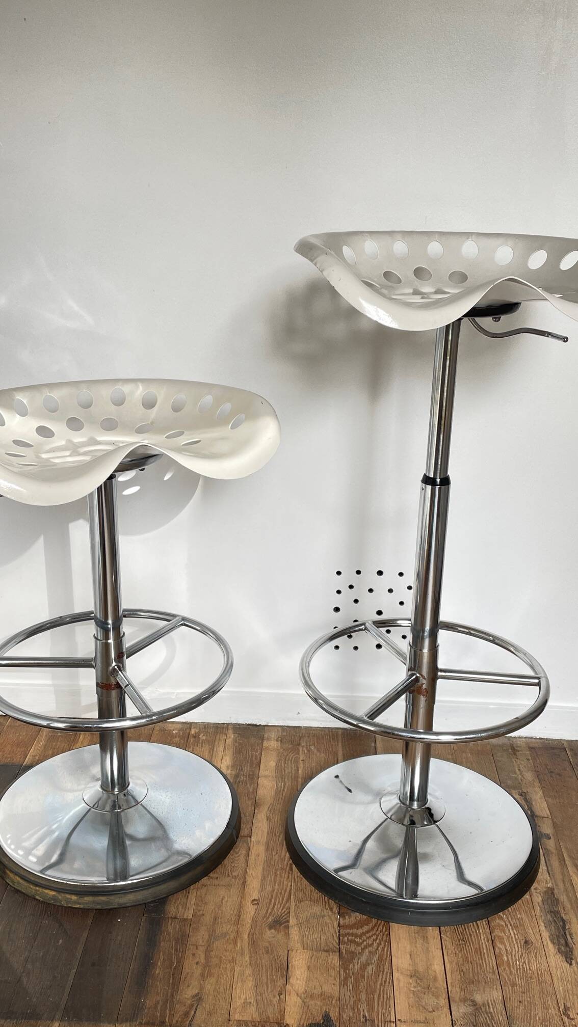 Mirima high stool vintage tractor seat