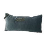 Vintage old velvet cushion