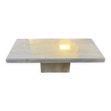 Table basse en travertin vintage