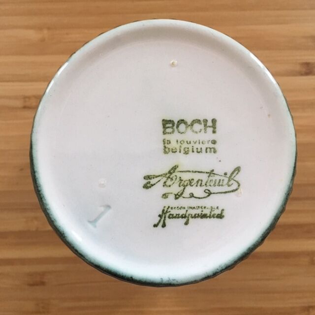 Argenteuil coffee service from Boch La Louvière