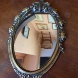 Baroque bronze mirror