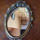 Baroque bronze mirror