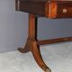Bureau plat Anglais en acajou vers 1900