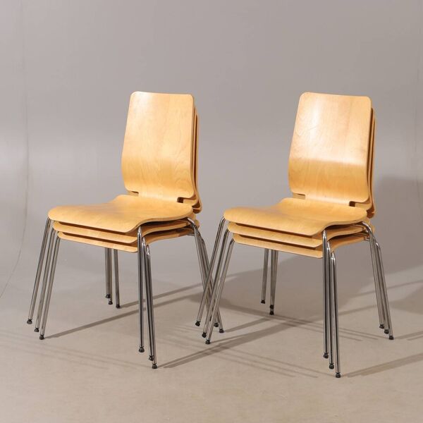 Chaise gilbert stoel pour ikea 2010 suede