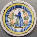 Set of 2 Quimper plates