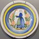 Set of 2 Quimper plates