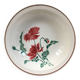 Large hollow dish with poppy decoration