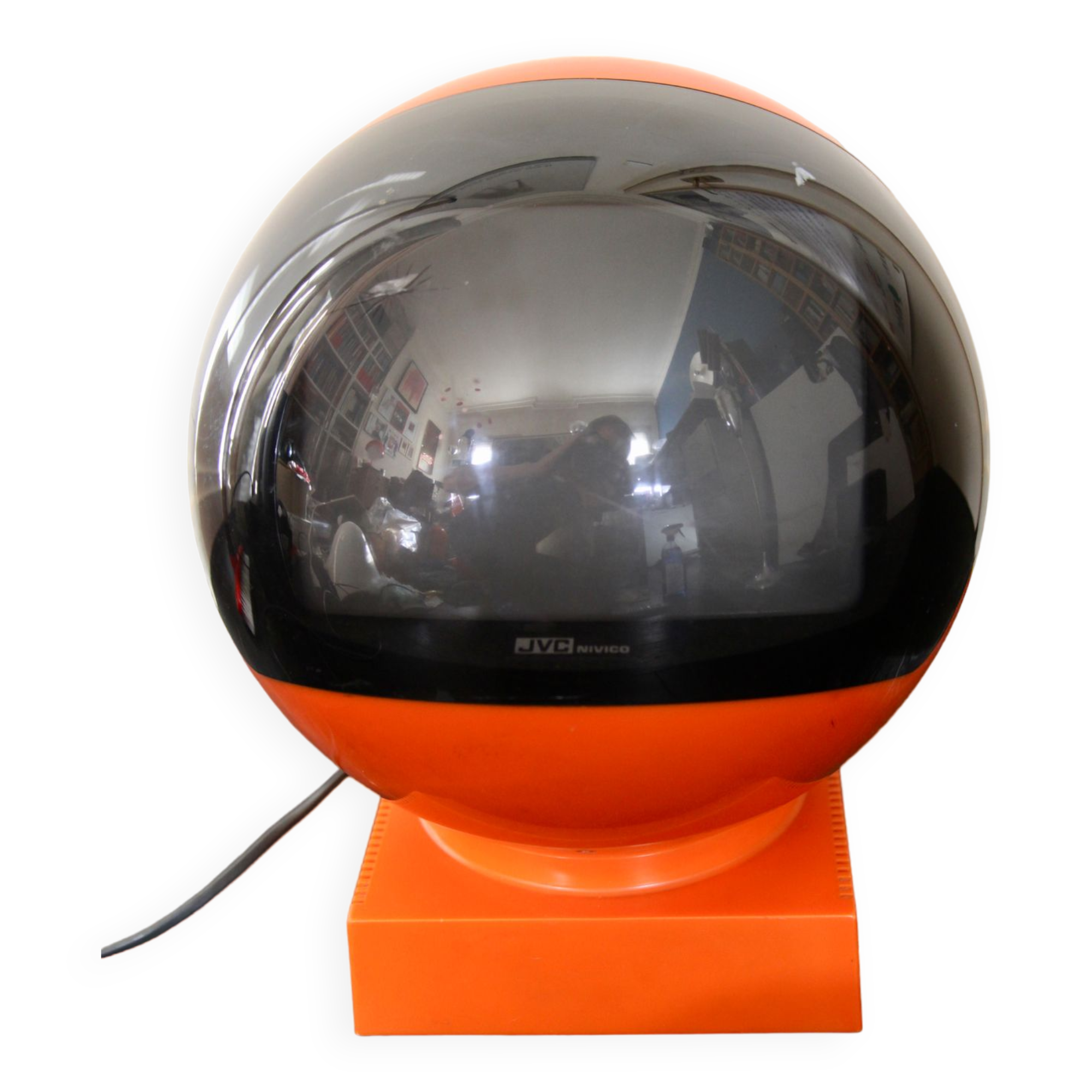Jvc nivico tv, circa 1970 tv videosphere model