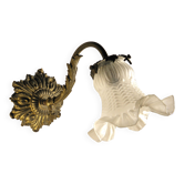 Applique col de cygne en bronze 1900