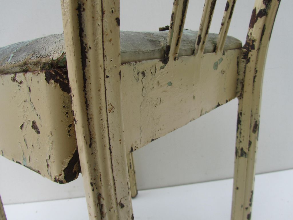 Industrial Chair in the early 1900s steel