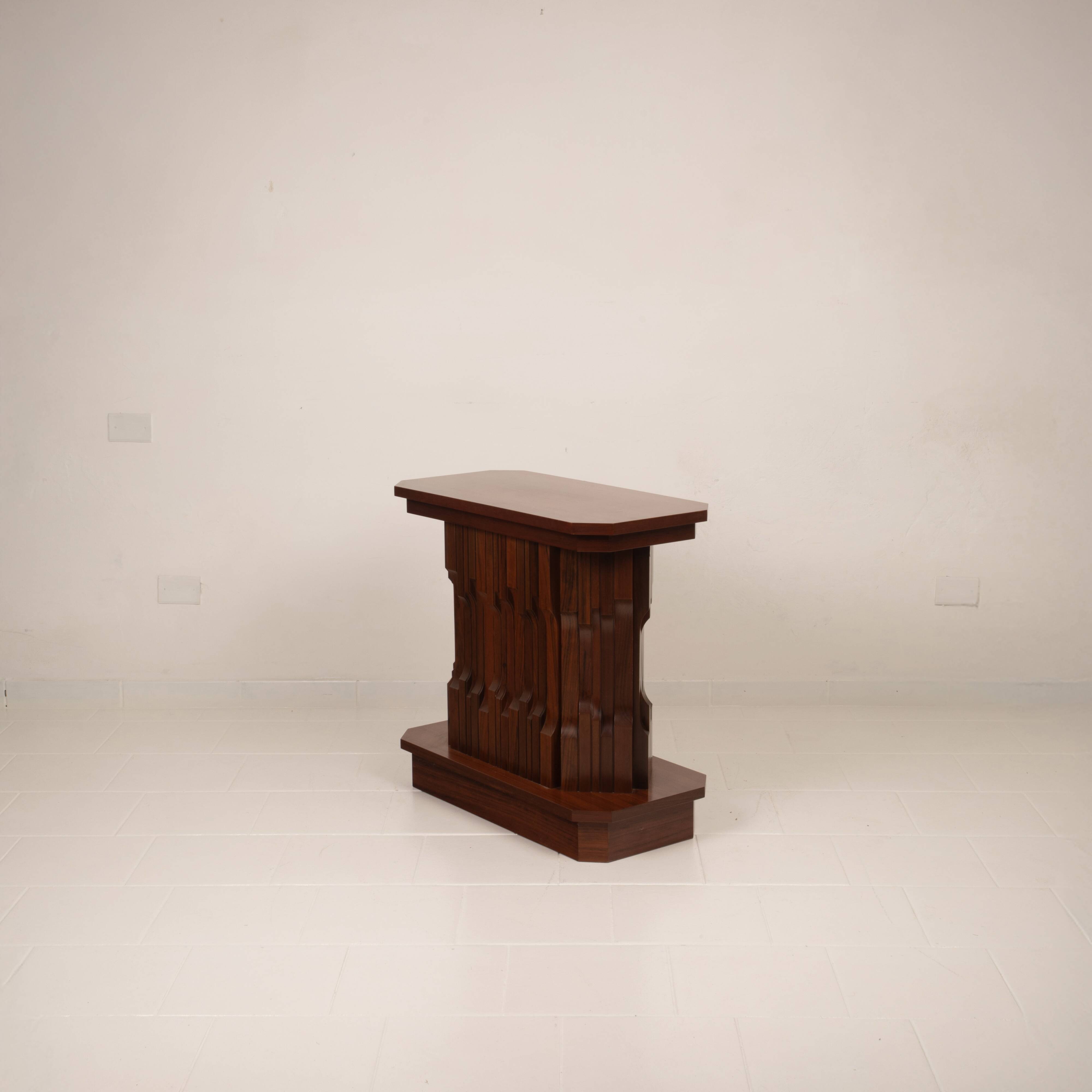 Sculptural multifunctional “Norman” base by Luciano Frigerio — Unique piece