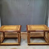 Pair of modern sofa tips