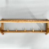 Mid-century Wooden Wall Hanger by ULUV, Czechoslovakia, 1960s