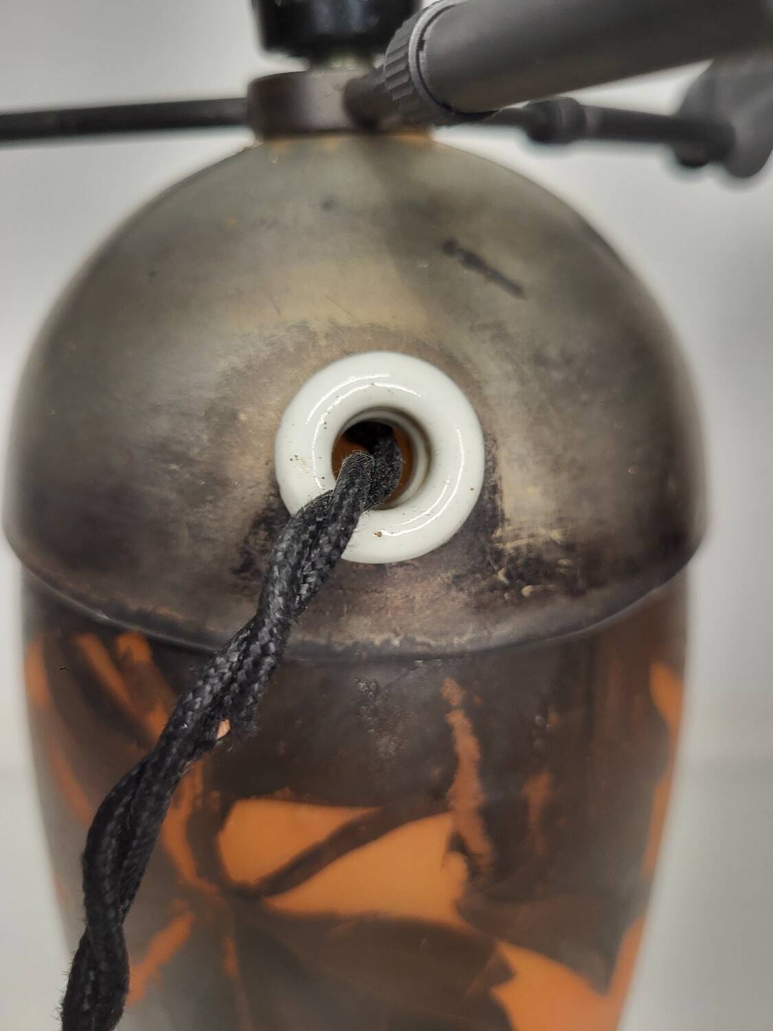 Lampe en verre- art nouveau