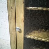 Glazed toilet cabinet