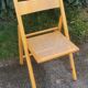 Vintage folding chair