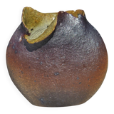 Vintage Stoneware Abstract Vase Jean Paul Brunet,Atelier Palègre  1970