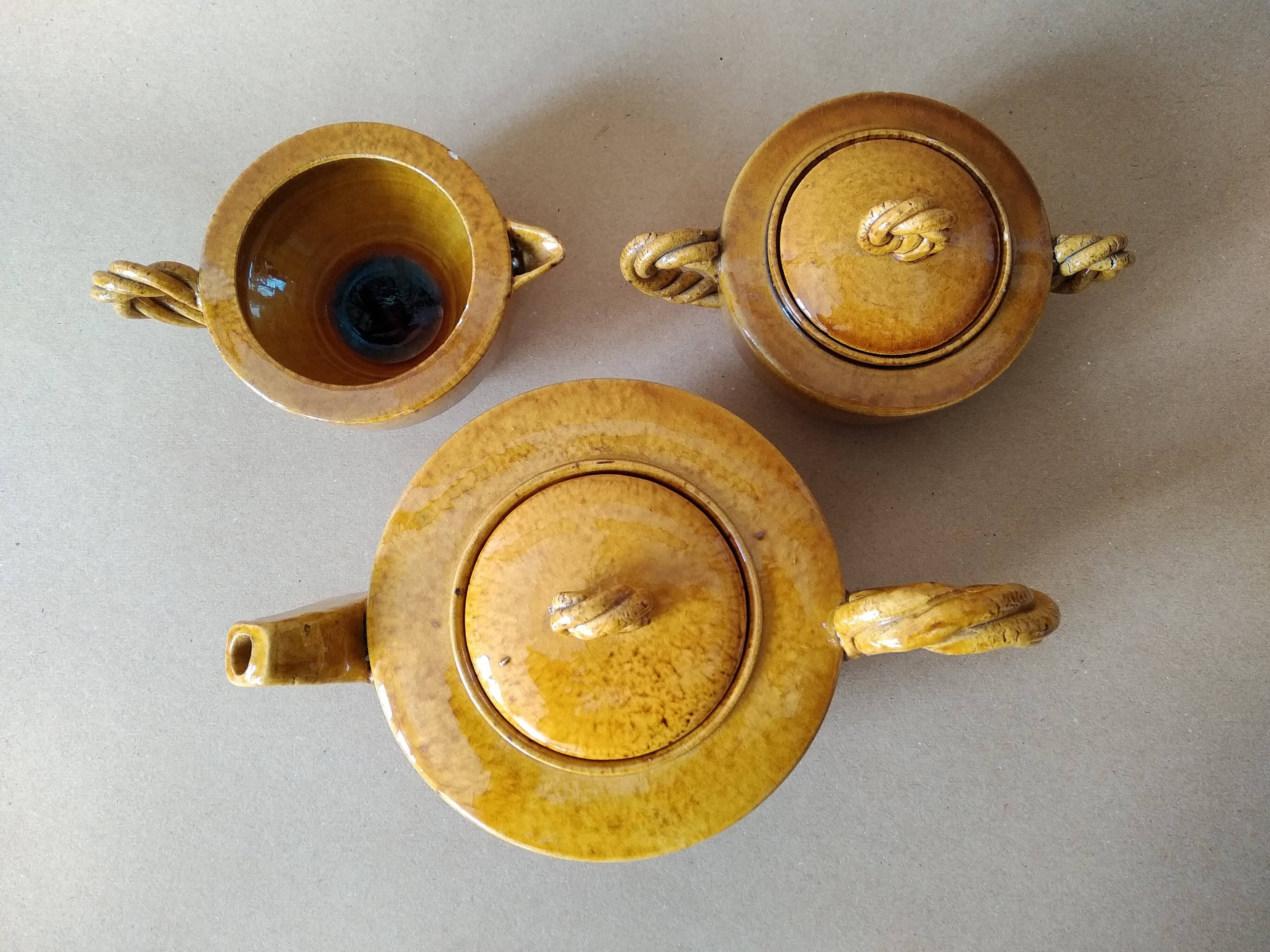 Marius Giuge Vallauris tea set