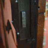 Importante Bibliothèque époque Art Déco en bois laqué et bronze doré