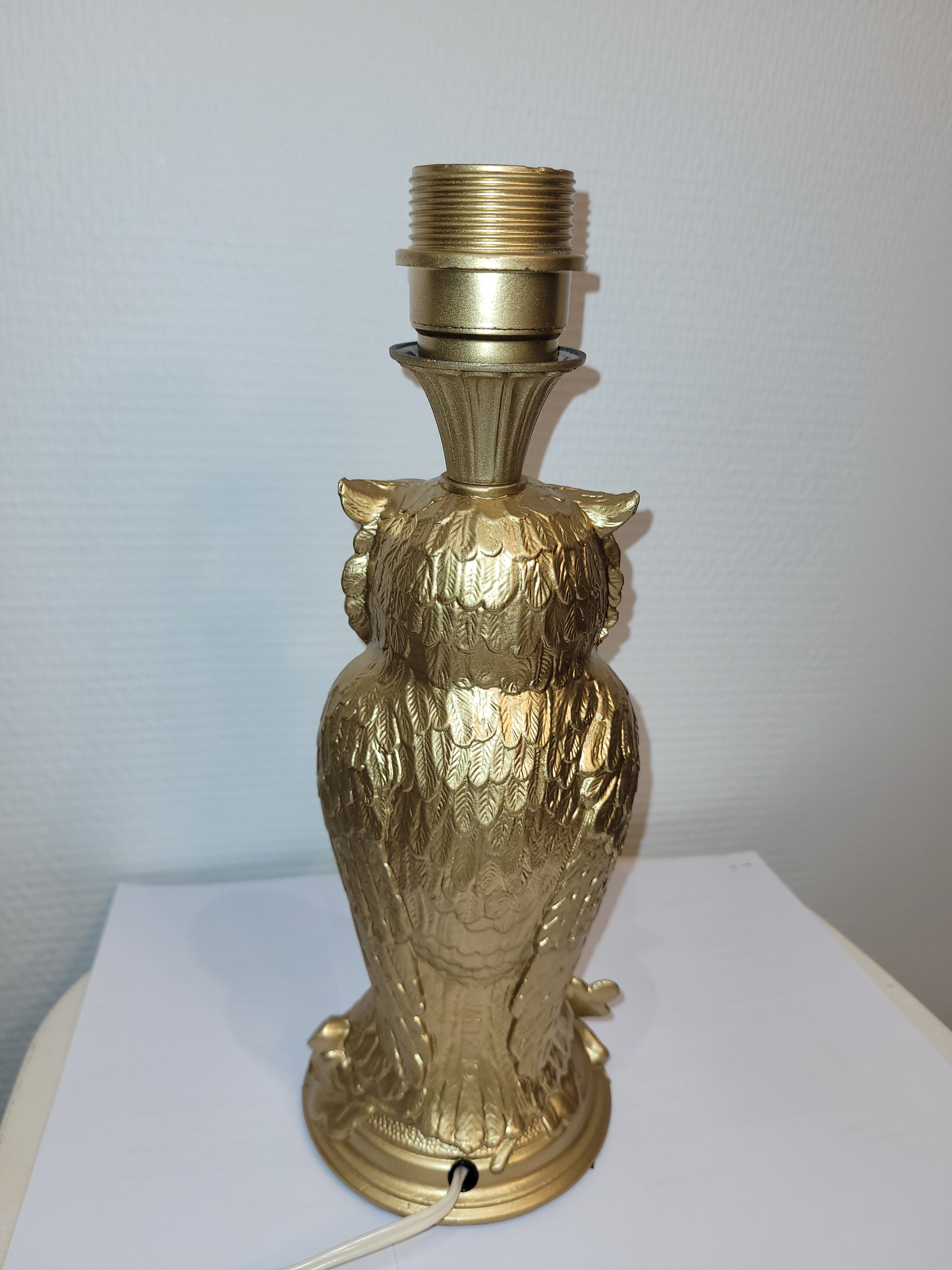 Owl table lamp by L & LWM