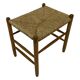 Vintage Stool Danish Papercord Rope Stool Mid Century Ottoman