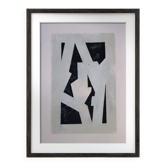 Modern geometric painting