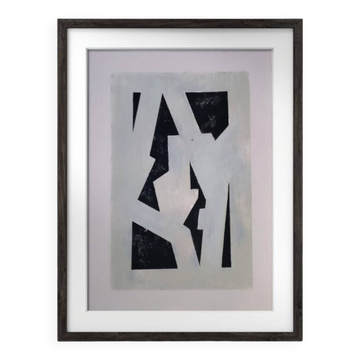 Peinture géométrique moderne