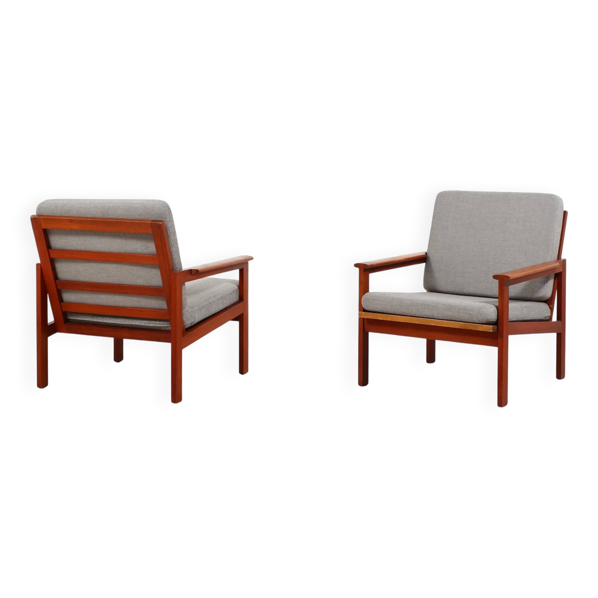 2 fauteuils "Capella" par Illum Wikkelsø pour Niels Eilersen