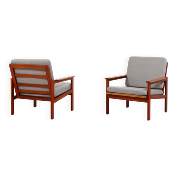 2 fauteuils "Capella" par Illum Wikkelsø pour Niels Eilersen