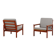 2 fauteuils "Capella" par Illum Wikkelsø pour Niels Eilersen
