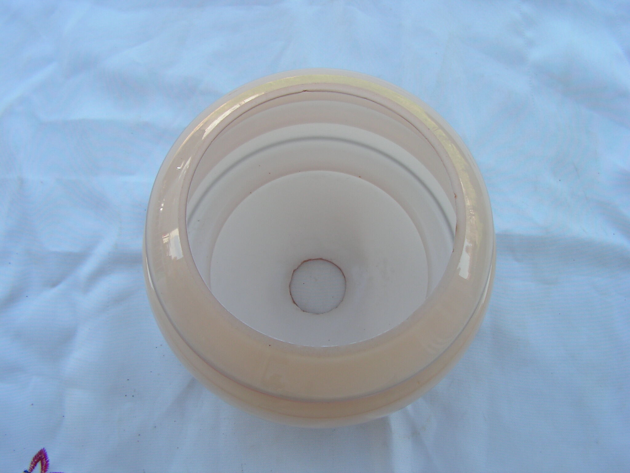 Opaline lampshade globe