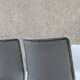 Lot de 4 chaises en simili cuir des années 1950